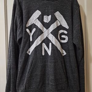 Charcoal Graphic Hoodie